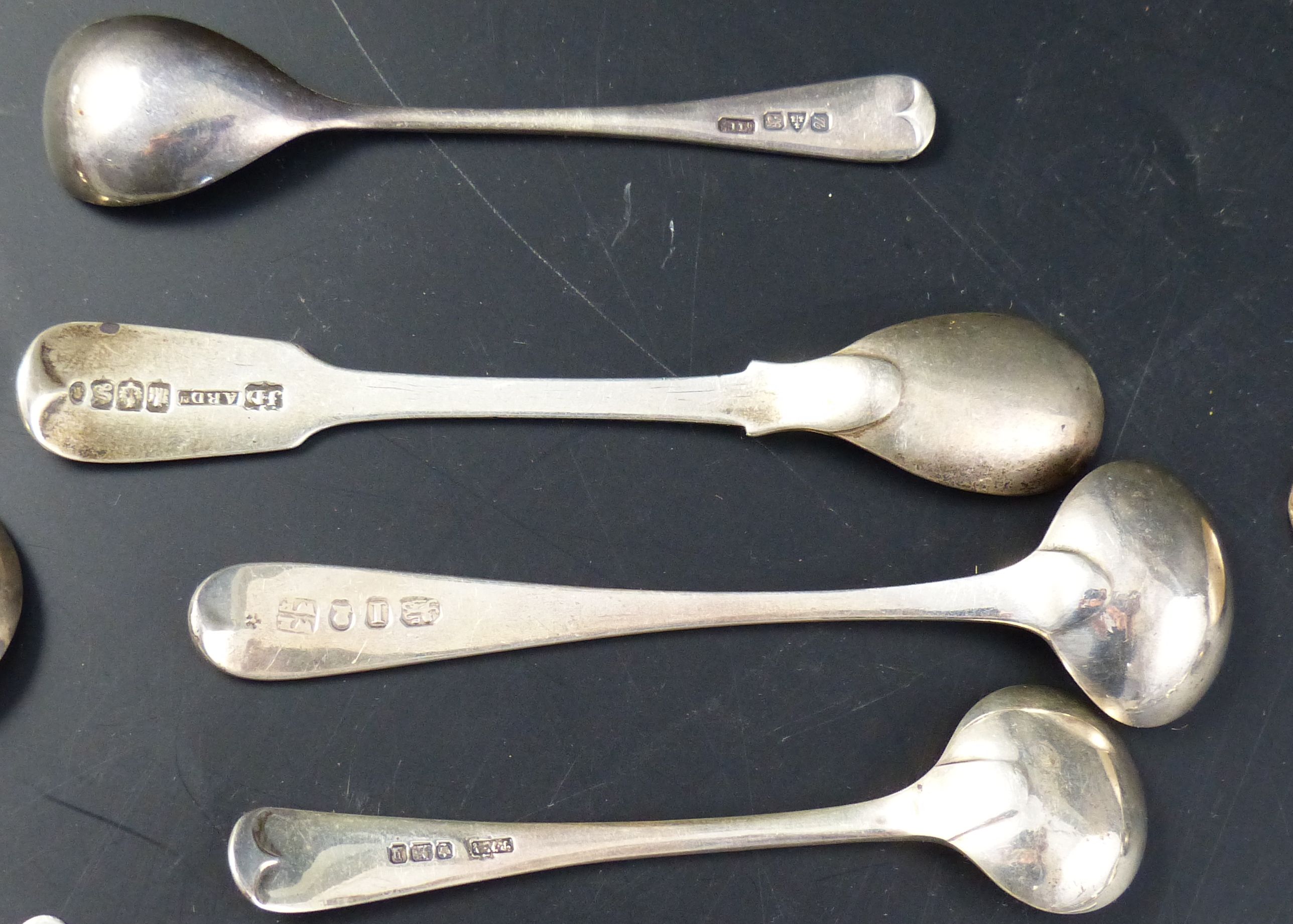 A collection of minor flatware
